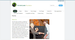 Desktop Screenshot of enidlinderfoundation.com